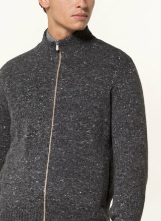 BRUNELLO CUCINELLI Strickjacke Herren, Grau