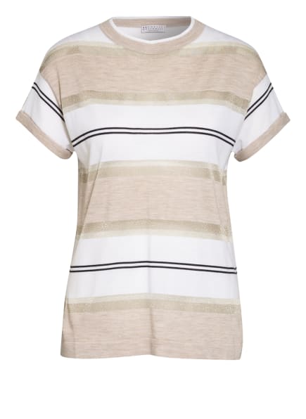 Brunello Cucinelli Strickshirt beige Brunello Cucinelli Strickshirt beige