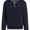 Brunello Cucinelli Sweatjacke blau