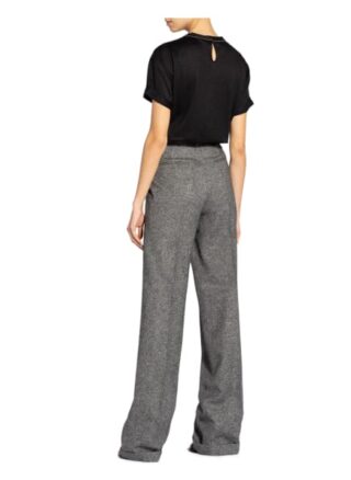 Brunello Cucinelli T-Shirt Aus Leinen schwarz