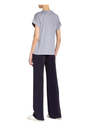 Brunello Cucinelli T-Shirt Mit Schmucksteinbesatz grau