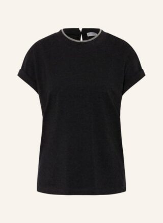 Brunello Cucinelli T-Shirt silber