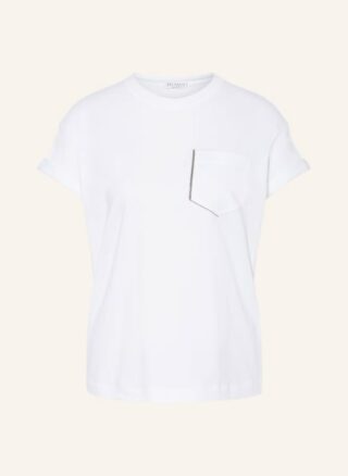 Brunello Cucinelli T-Shirt weiss