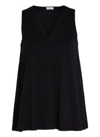 Brunello Cucinelli Top schwarz