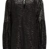 Bruuns Bazaar Bluse Alexandria Athena schwarz