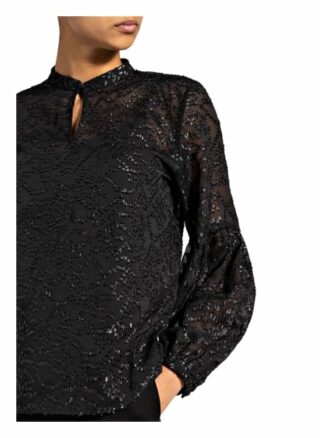 Bruuns Bazaar Bluse Alexandria Athena schwarz
