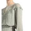 Bruuns Bazaar Blusenshirt Senna Calla Mit Glitzergarn gruen