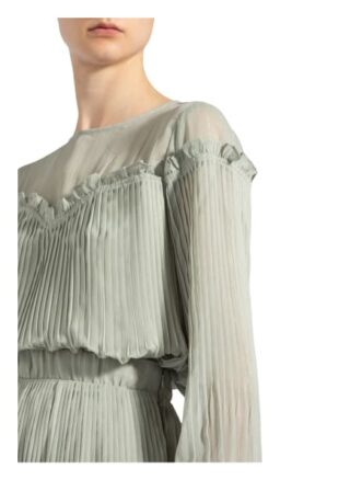 Bruuns Bazaar Blusenshirt Senna Calla Mit Glitzergarn gruen