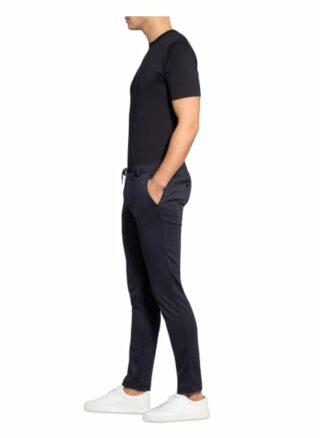 Bugatti Chino Extra Slim Fit Im Jogging-Stil blau