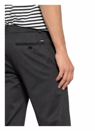 Bugatti Chino Extra Slim Fit Im Jogging-Stil grau