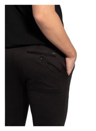 Bugatti Chino Extra Slim Fit Im Jogging-Stil schwarz