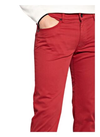 Bugatti Hose Extra Slim Fit rot