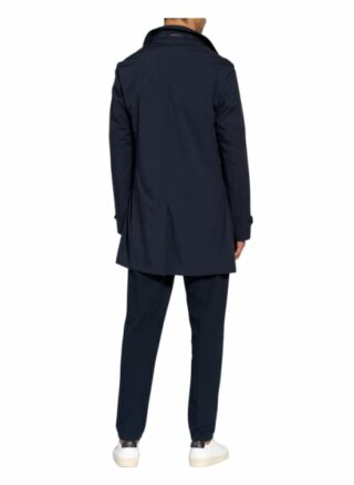 Bugatti Trenchcoat Herren, Blau