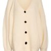 By Malene Birger Strickjacke Cinnum Mit Mohair weiss