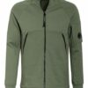 C.P. Company Sweatjacke gruen