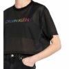Calvin Klein Cropped-Shirt schwarz