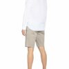 Calvin Klein Hemd Slim Fit Mit Leinen weiss