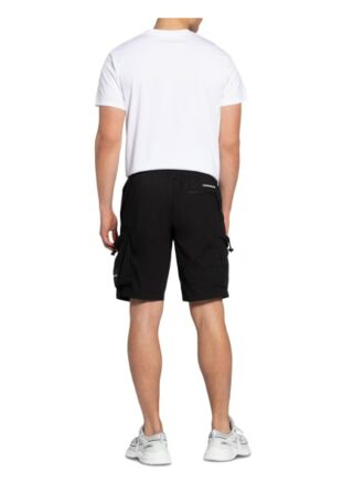 Calvin Klein Jeans Cargo-Shorts Herren, Schwarz