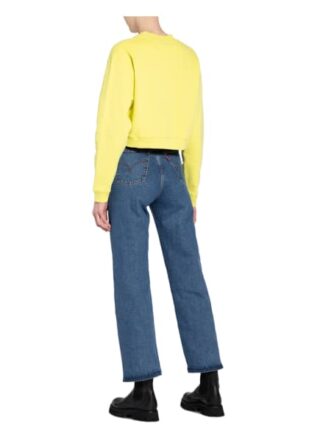 Calvin Klein Jeans Cropped-Sweatshirt gruen