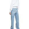 Calvin Klein Jeans Cropped-Sweatshirt weiss