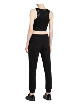 Calvin Klein Jeans Cropped-Top Milano schwarz
