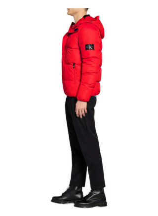 Calvin Klein Jeans Daunenjacke rot