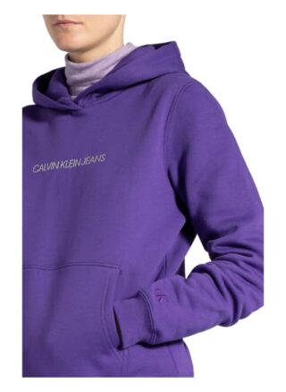 Calvin Klein Jeans Hoodie violett