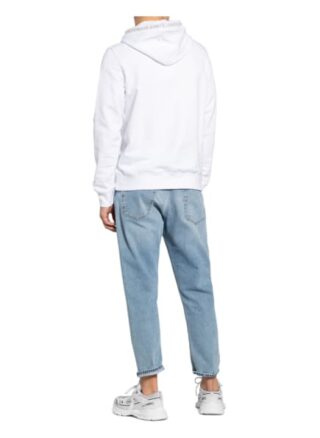 Calvin Klein Jeans Hoodie Herren, Weiß