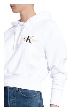 Calvin Klein Jeans Hoodie weiss