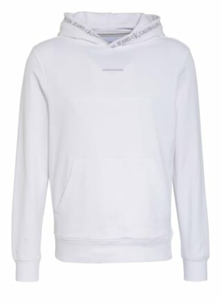 Calvin Klein Jeans Hoodie Herren, Weiß