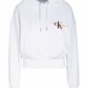 Calvin Klein Jeans Hoodie weiss