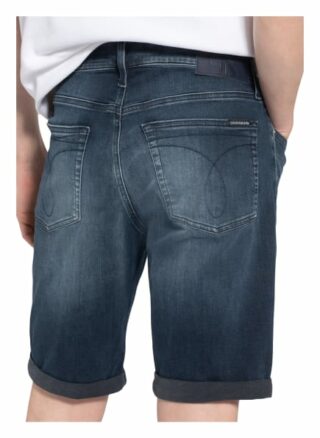 Calvin Klein Jeans Jeans-Shorts Slim Fit blau