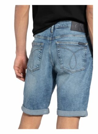 Calvin Klein Jeans Jeans-Shorts blau