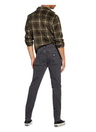 Calvin Klein Jeans Tapered Jeans Herren, Schwarz