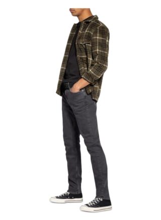 Calvin Klein Jeans Tapered Jeans Herren, Schwarz