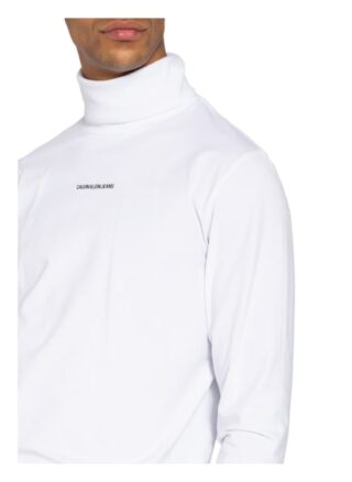 Calvin Klein Jeans Longsleeve Herren, Weiß