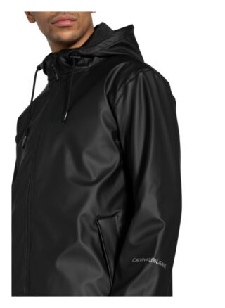 Calvin Klein Jeans Regenmantel schwarz