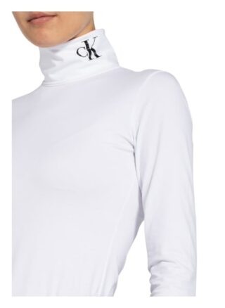 Calvin Klein Jeans Rollkragenshirt weiss