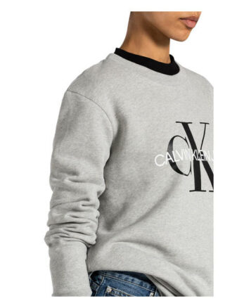 Calvin Klein Jeans Sweatshirt grau