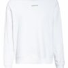 Calvin Klein Jeans Sweatshirt Herren, Weiß