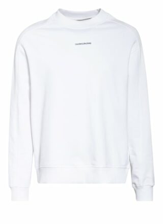 Calvin Klein Jeans Sweatshirt Herren, Weiß