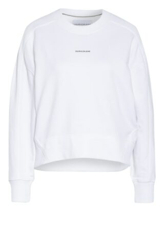 Calvin Klein Jeans Sweatshirt weiss