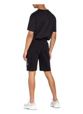 Calvin Klein Jeans Sweatshorts Herren, Schwarz