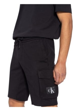 Calvin Klein Jeans Sweatshorts schwarz