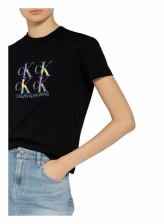 Calvin Klein Jeans T-Shirt schwarz