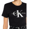Calvin Klein Jeans T-Shirts Damen, Schwarz