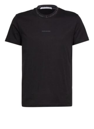 Calvin Klein Jeans T-Shirt Herren, Schwarz