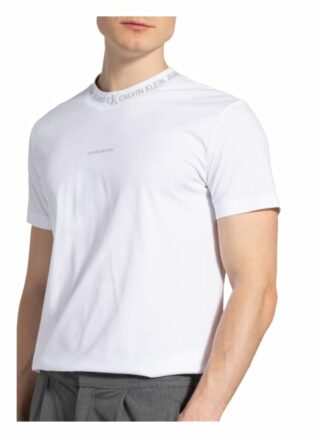 Calvin Klein Jeans T-Shirt Herren, Weiß