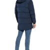 Calvin Klein Steppjacke Mit Abnehmbarer Kapuze blau