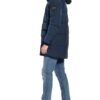 Calvin Klein Steppjacke Mit Abnehmbarer Kapuze blau